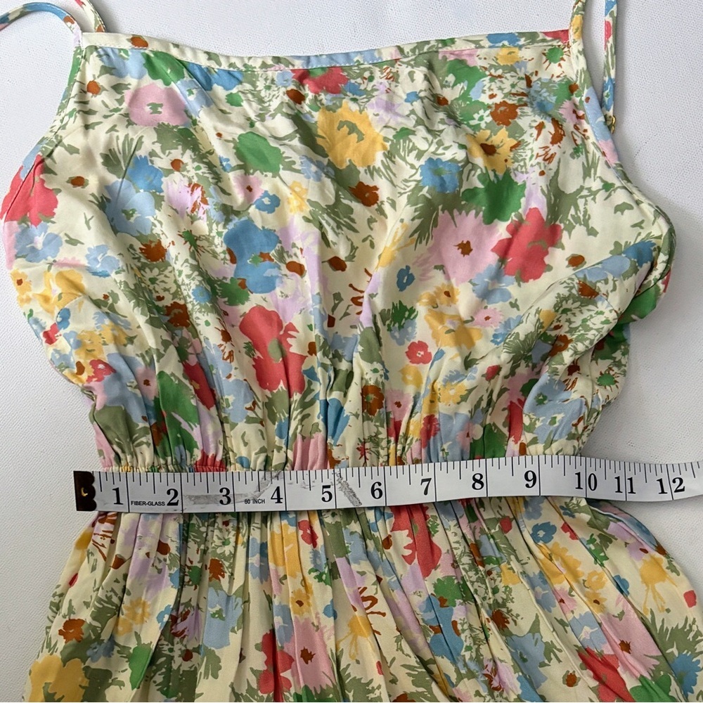 Hermoza x Julia Berolzheimer Colleen Cinched Tiered Bloom Dress S - Picture 8 of 11
